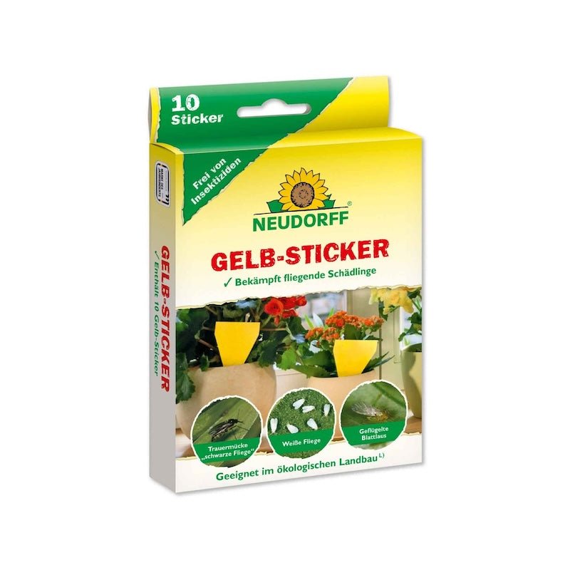 Gelbsticker | 10 Stk. biohelp Garten & Bienen Der Botaniker