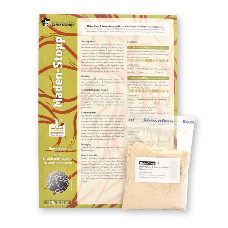 Maden-Stopp biohelp GmbH Der Botaniker